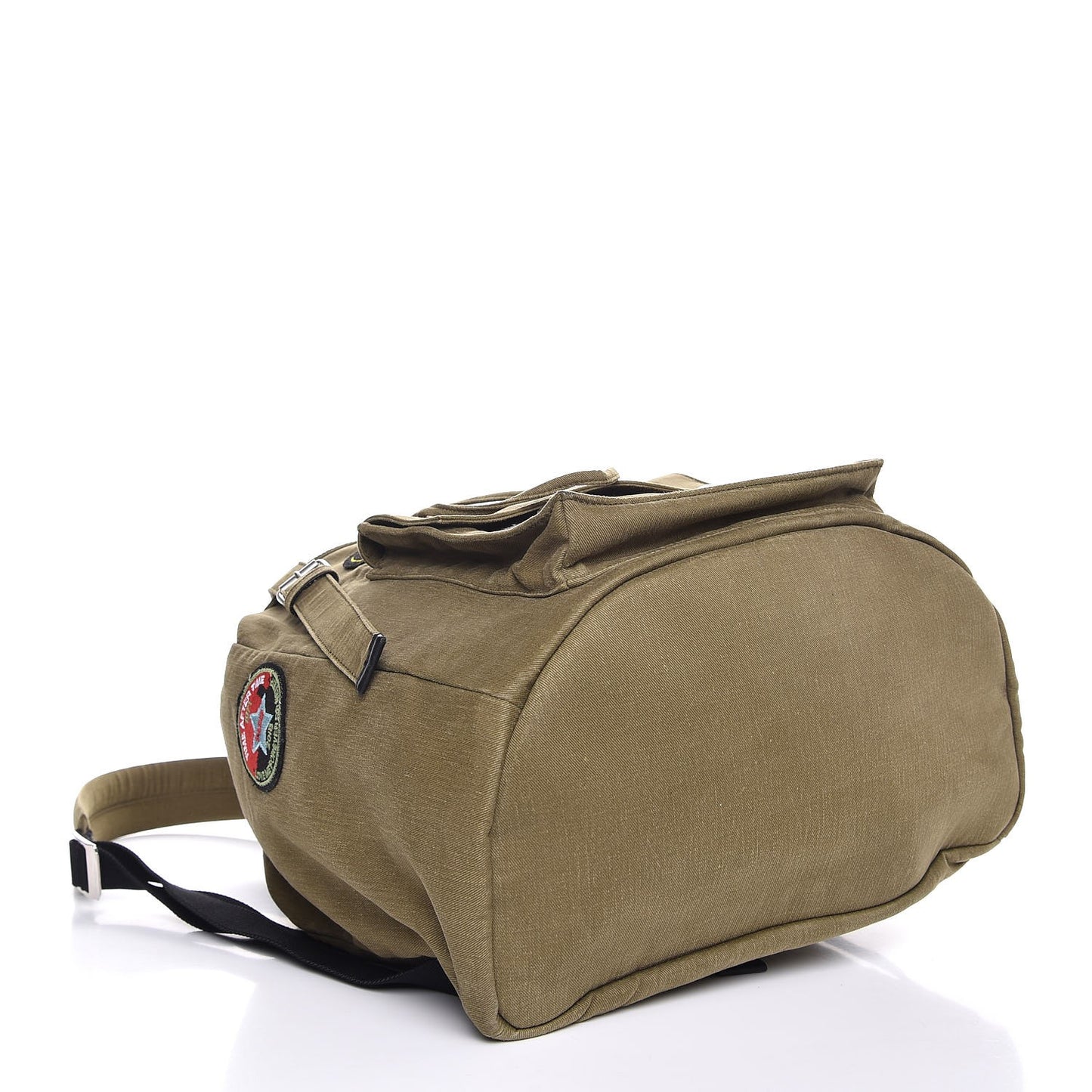 Canvas Multi Patch Backpack Gabardine