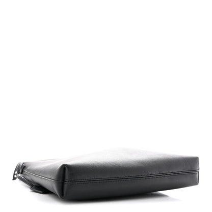 Saint Laurent Calfskin Bold Shopping Tote Black 5 of 15