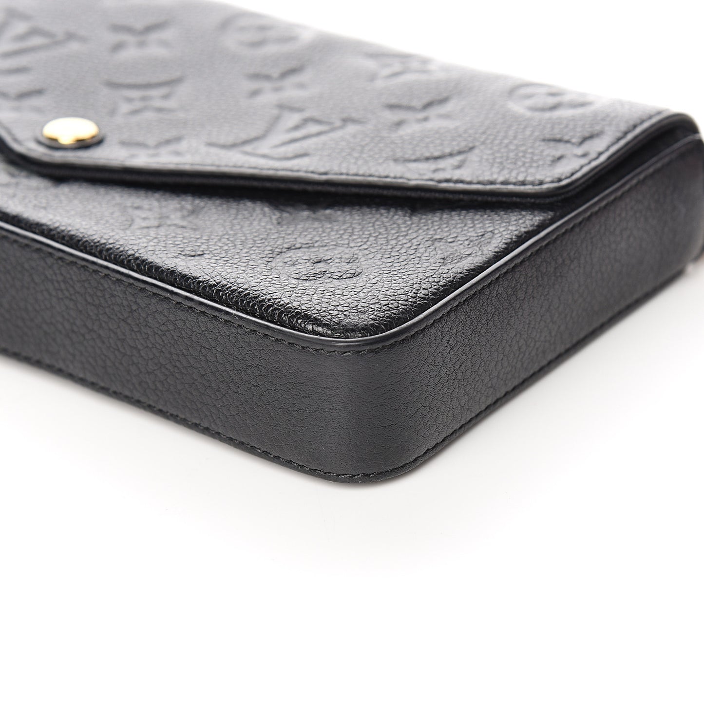 Empreinte Pochette Felicie Chain Wallet Black