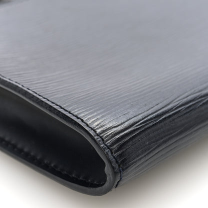Louis Vuitton Epi Pochette Accessories 24 Black 8 of 9