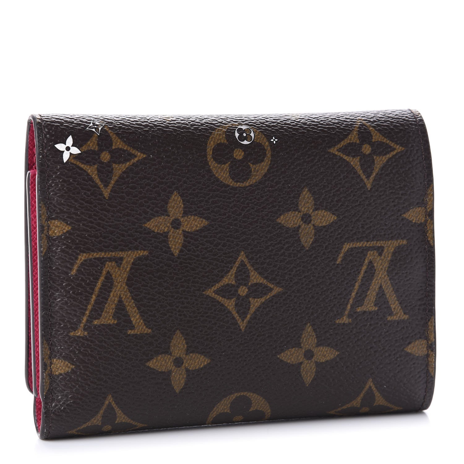 Louis Vuitton Monogram 2019 Christmas Animation Victorine Wallet Fuchsia 3 of 10