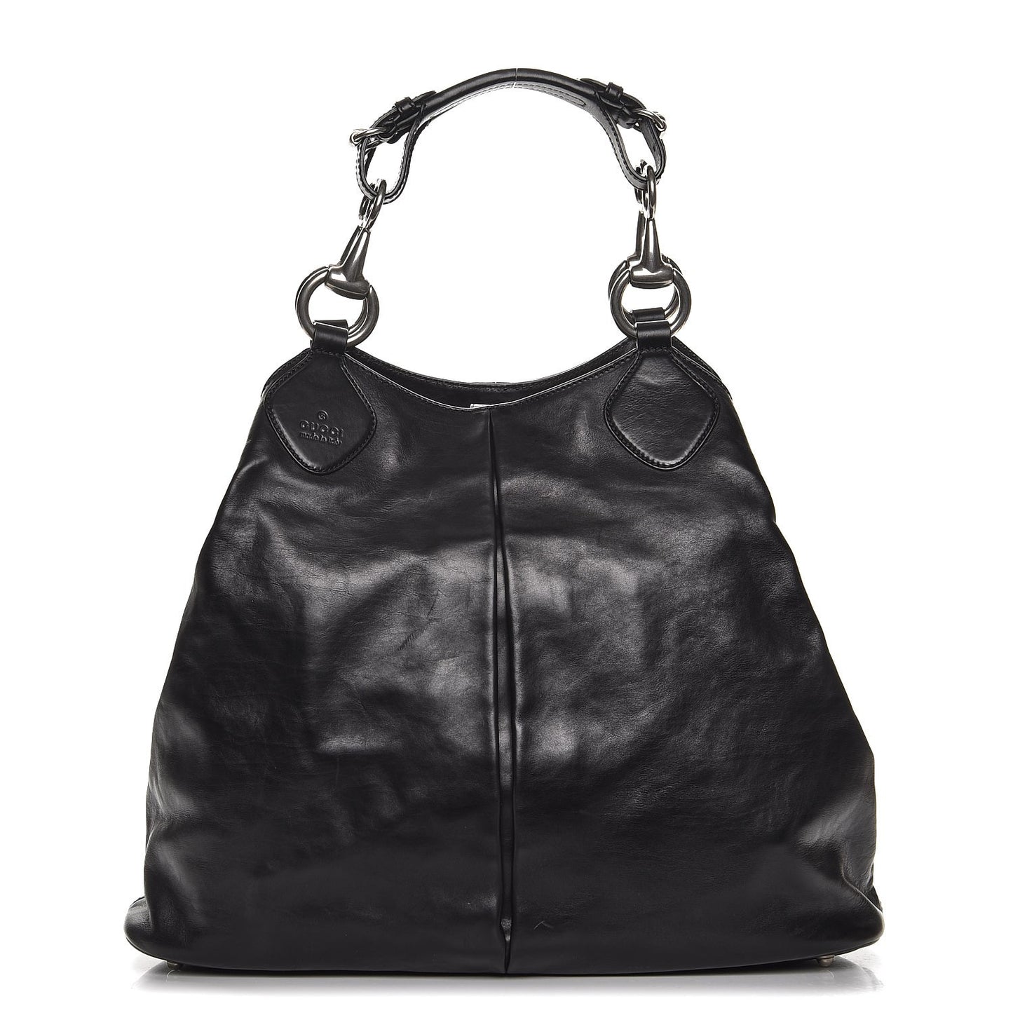 Soft Calfskin Icon Hobo Black