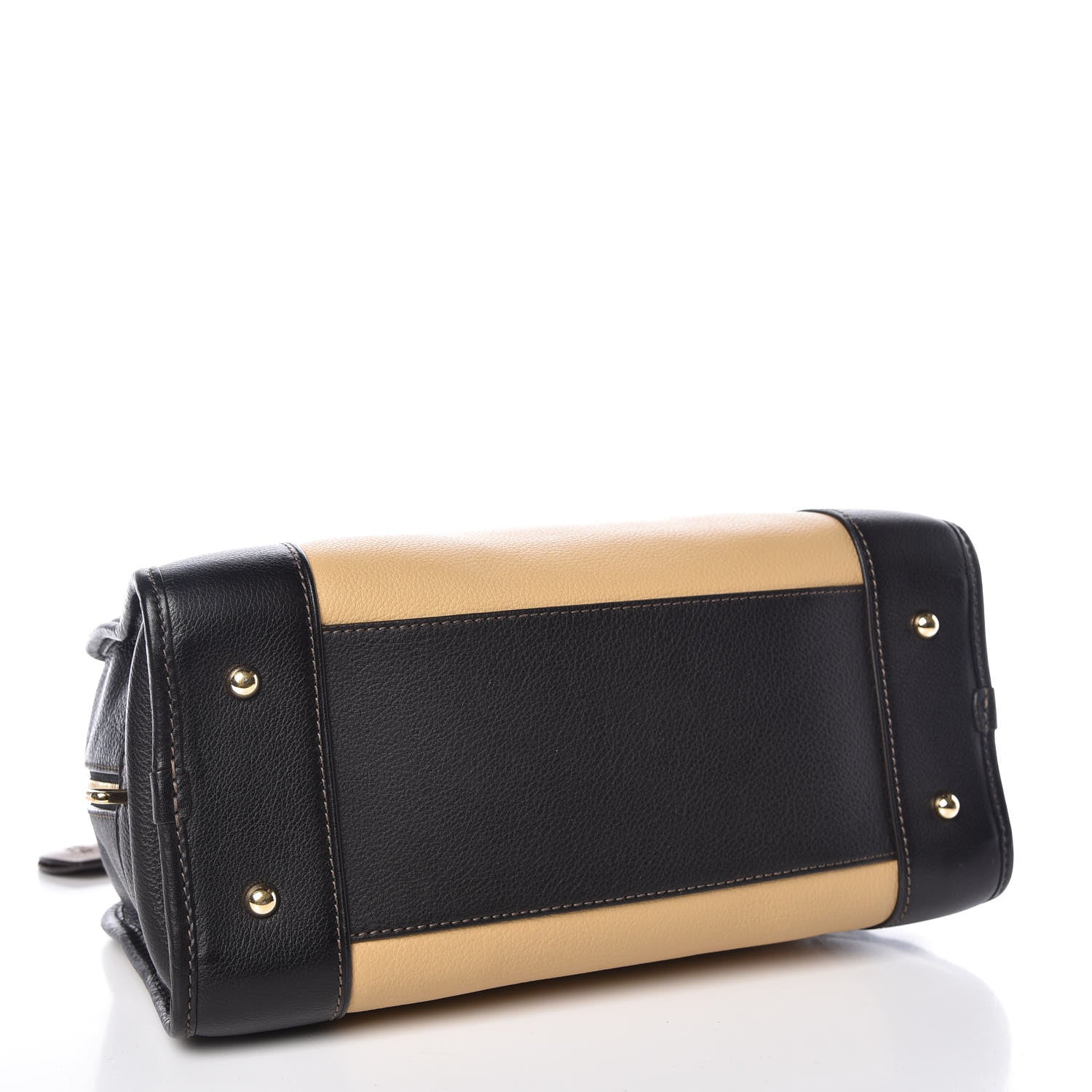 Loewe Calfskin Tri-Color Amazona 28 Bag Black Dark Beige 4 of 9