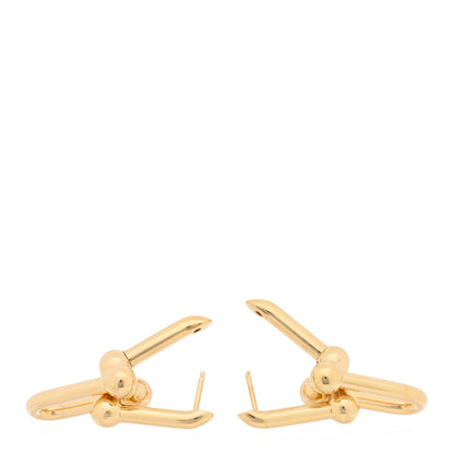 Tiffany 18K Yellow Gold Large HardWear Link Earrings 3 of 5