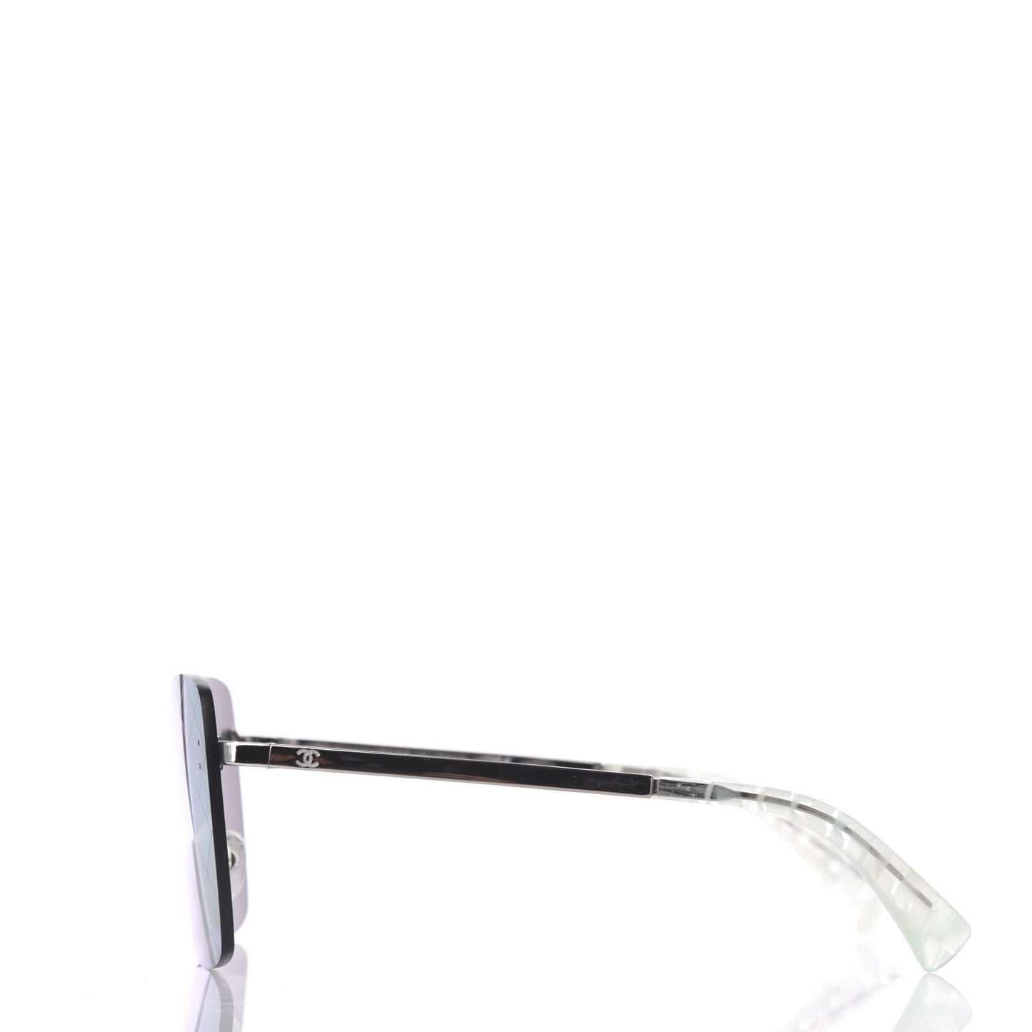 Shield Runway Sunglasses 4215 Silver Purple
