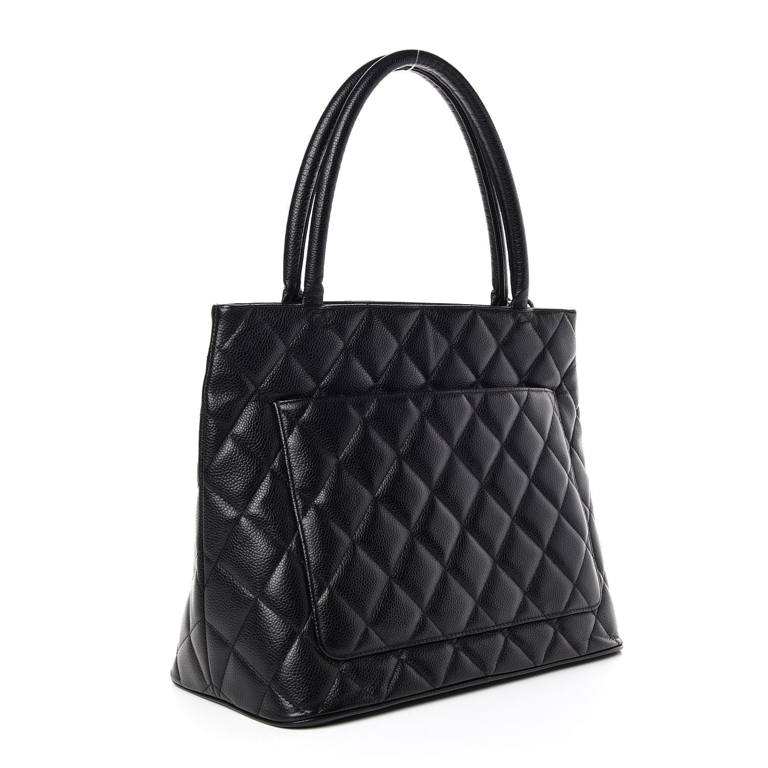 Chanel Caviar Quilted Medallion Tote Black 3 of 11