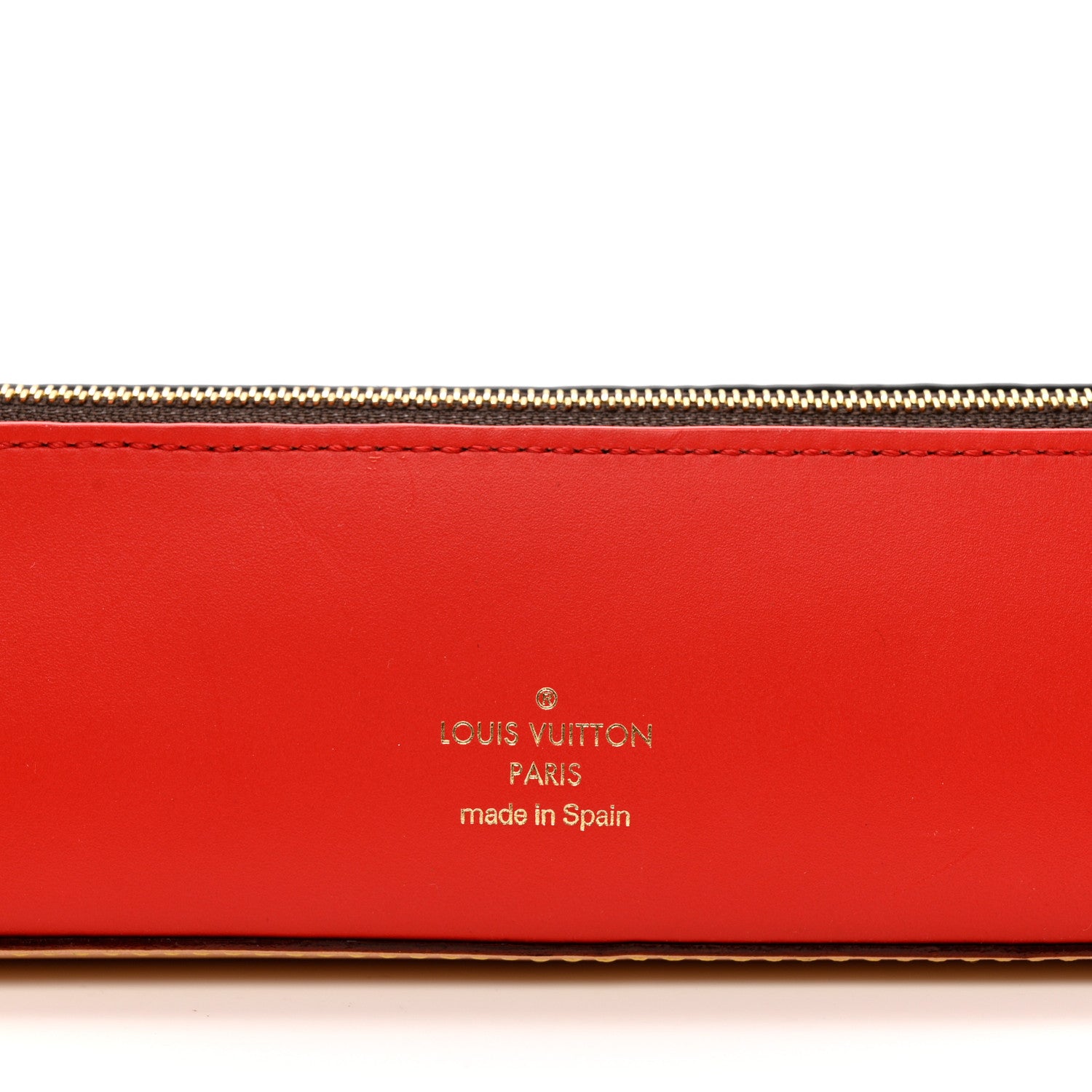 Louis Vuitton Monogram Monogram 2021 Christmas Animation London Elizabeth Pencil Pouch Coquelicot 6 of 7