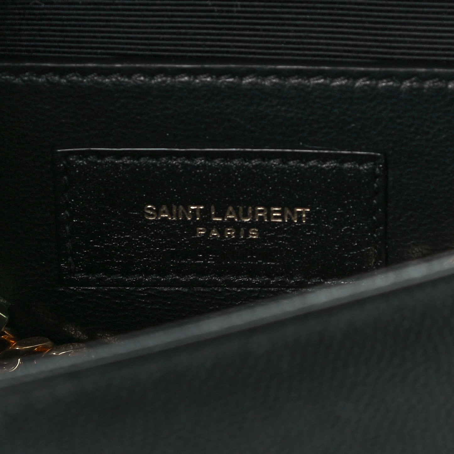 Grain De Poudre Medium Classic Monogram Kate Satchel Black