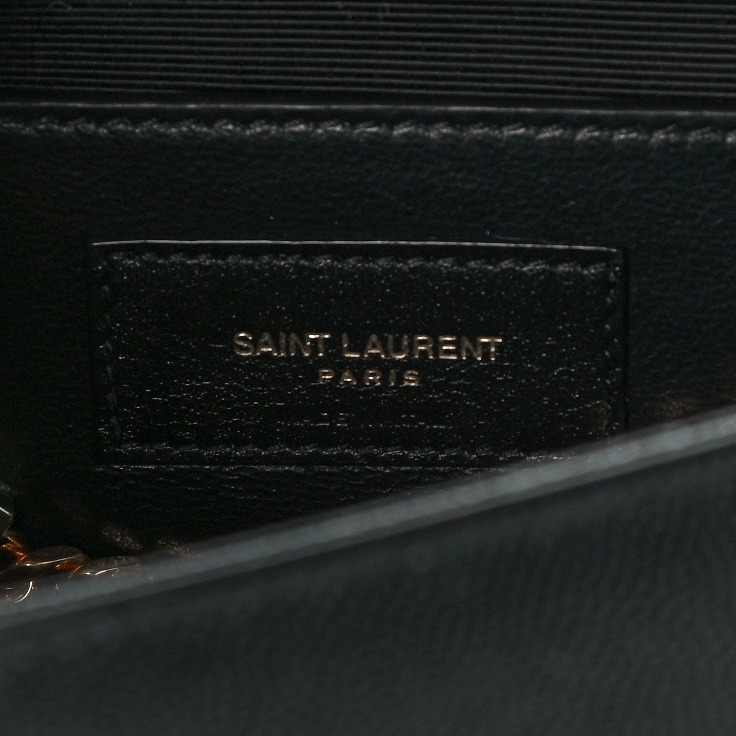 Saint Laurent Grain De Poudre Medium Classic Monogram Kate Satchel Black 7 of 11