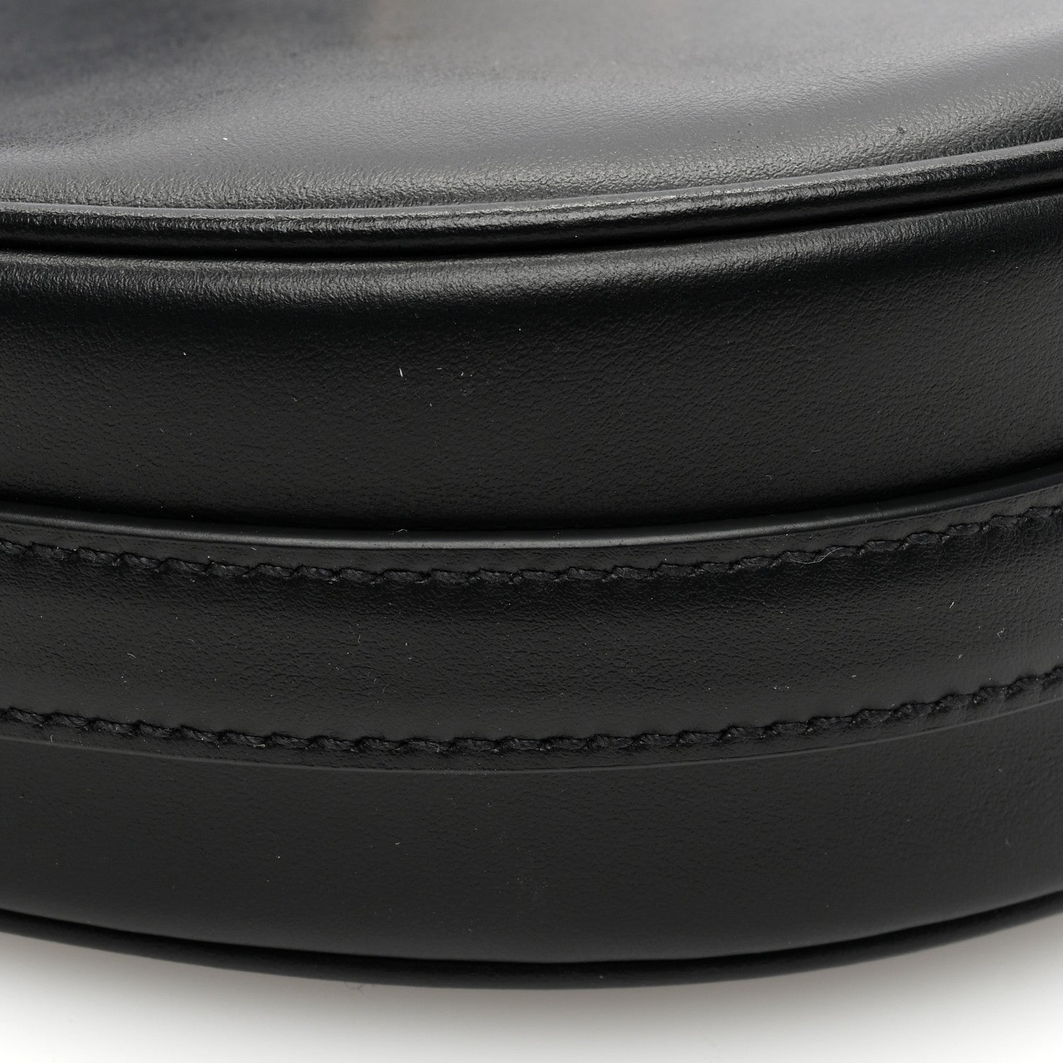 Prada Soft Calfskin Arque Shoulder Bag Black 8 of 9