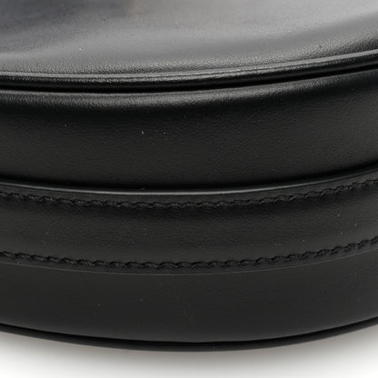 Prada Soft Calfskin Arque Shoulder Bag Black 8 of 9