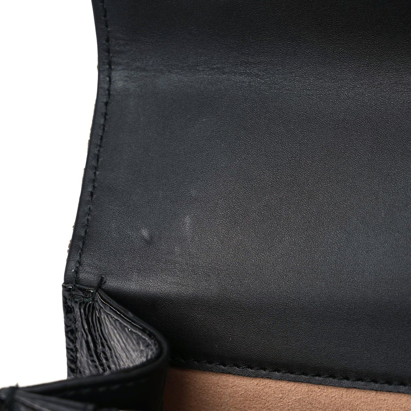 Velvet Skipper GG Monogram Small Dionysus Shoulder Bag Brown Black