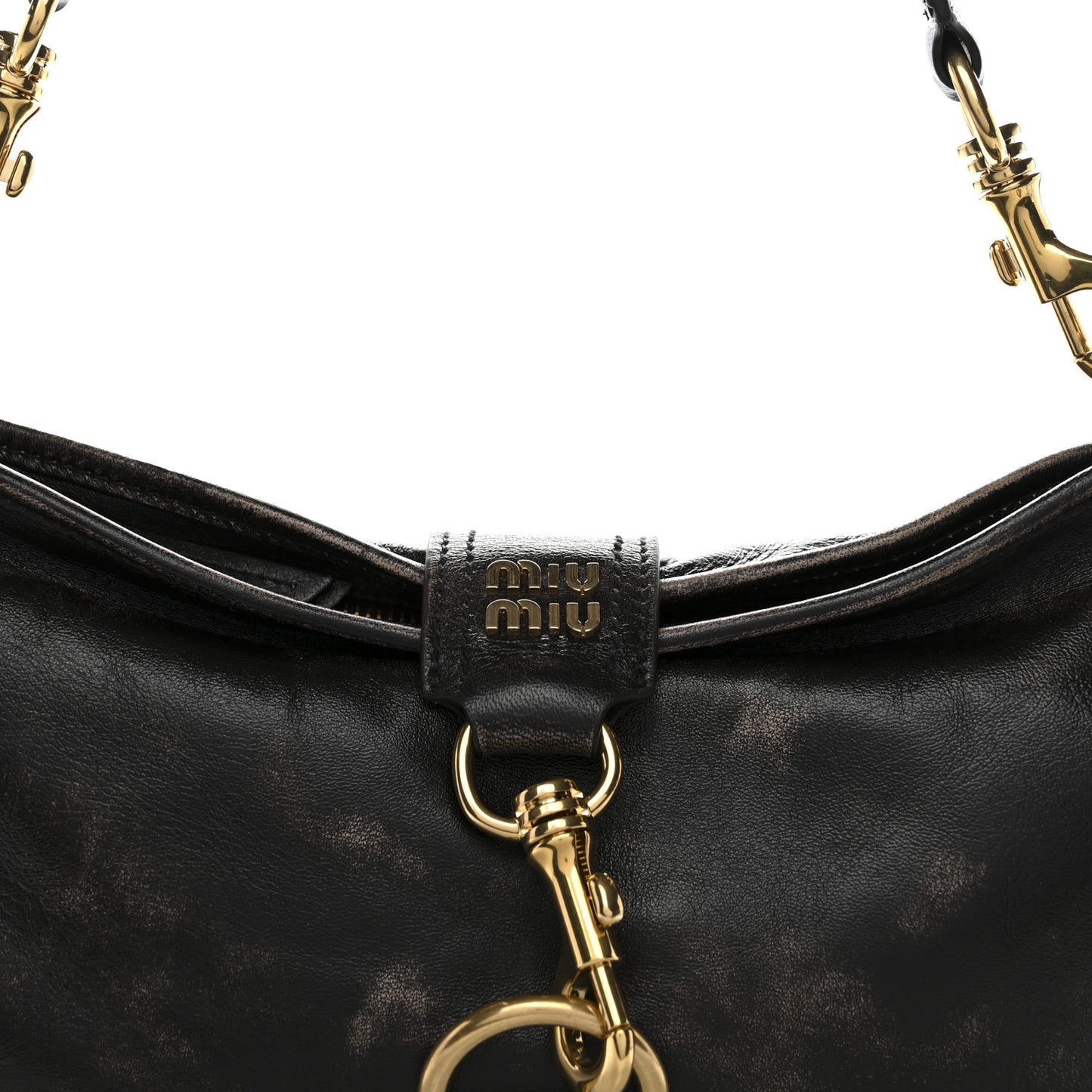 Nappa Old Hook Shoulder Bag Sabbia Caffe