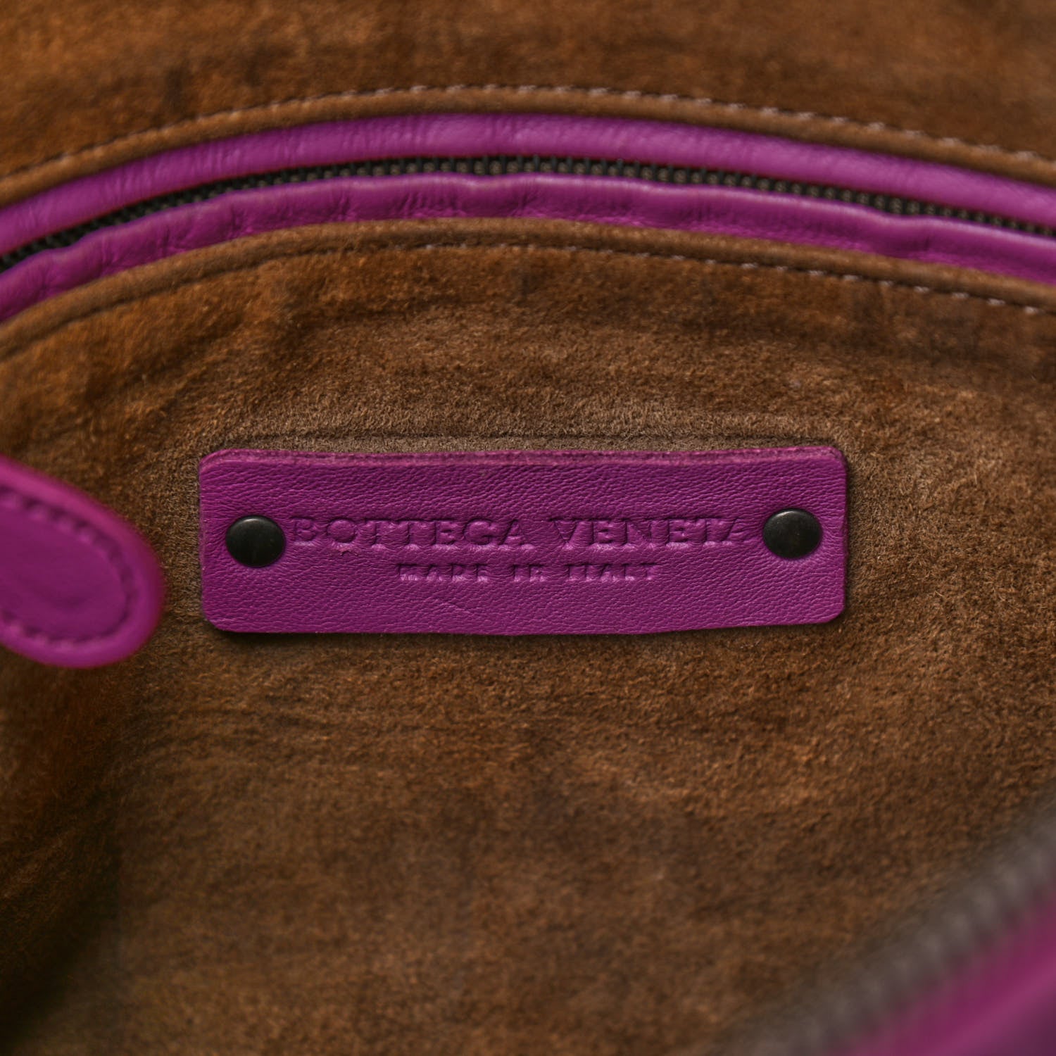 Bottega Veneta Nappa Intrecciato Nodini Bag Ametiste 6 of 12