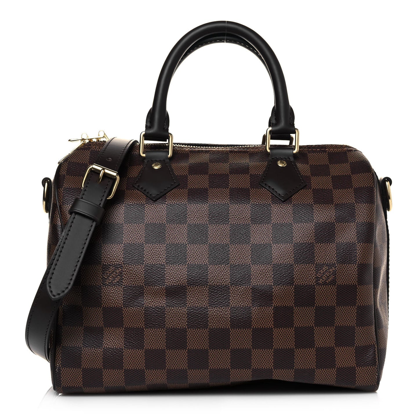 Damier Ebene Speedy Bandouliere 25