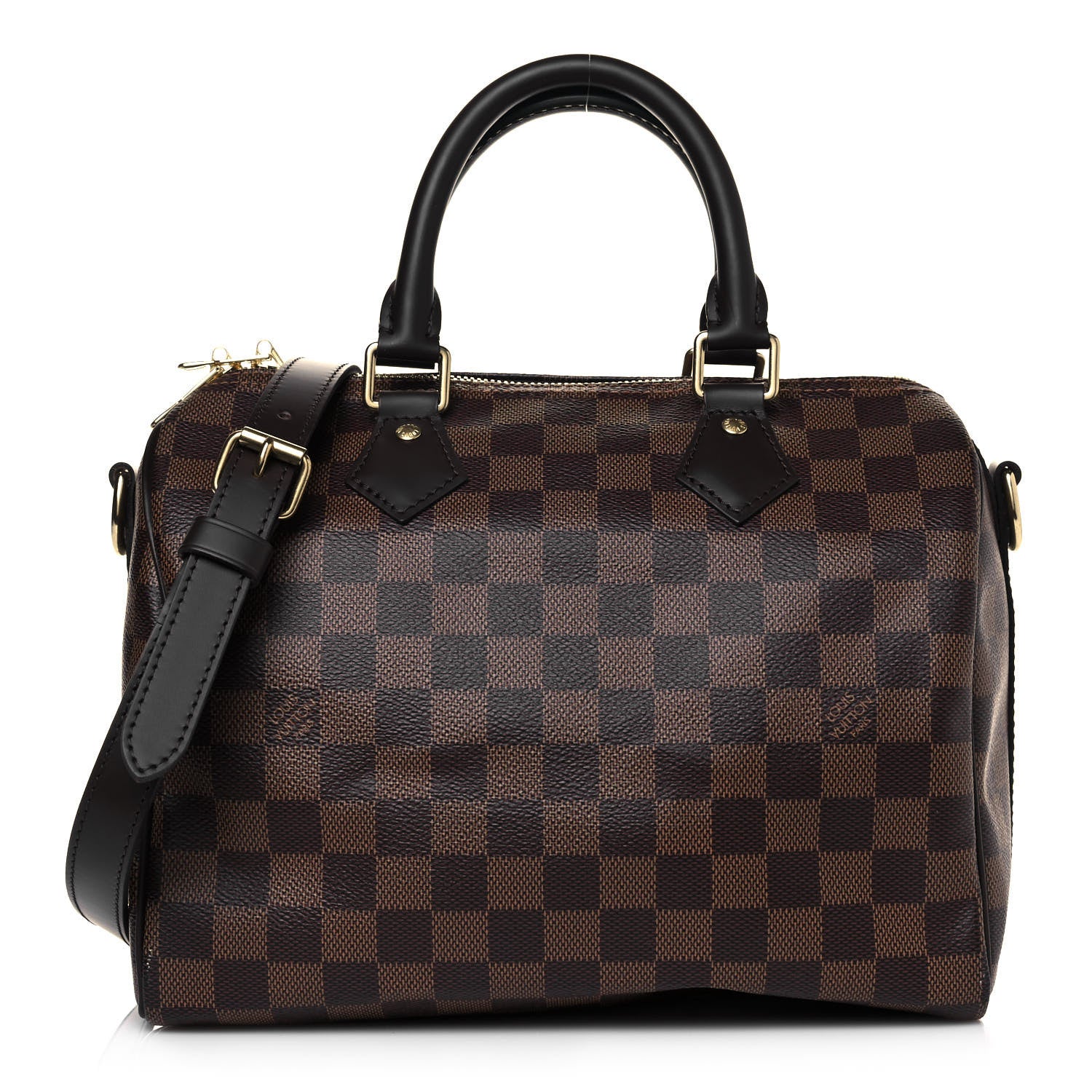 Louis Vuitton Damier Ebene Speedy Bandouliere 25 1 of 10