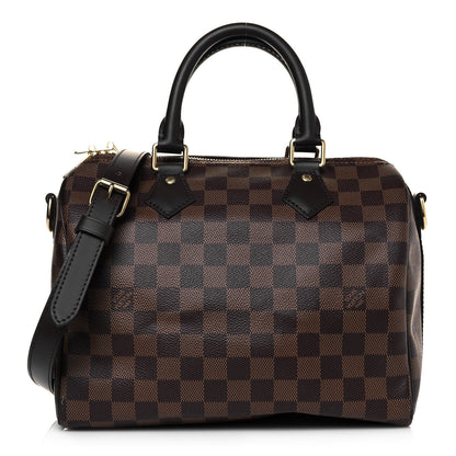 Louis Vuitton Damier Ebene Speedy Bandouliere 25 1 of 10