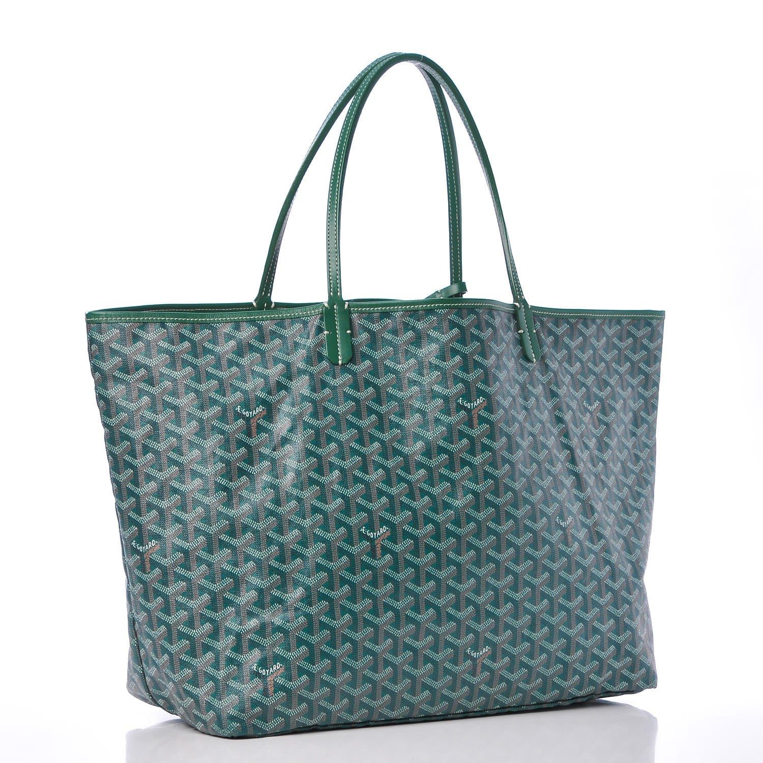 Goyard Goyardine Saint Louis GM Green 4 of 16