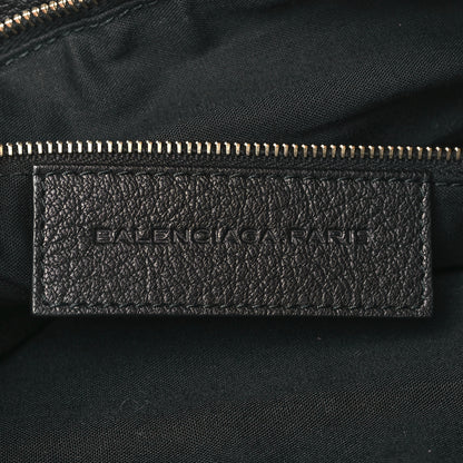Balenciaga Chevre Classic Gold Hardware Premier Clutch Black 7 of 11