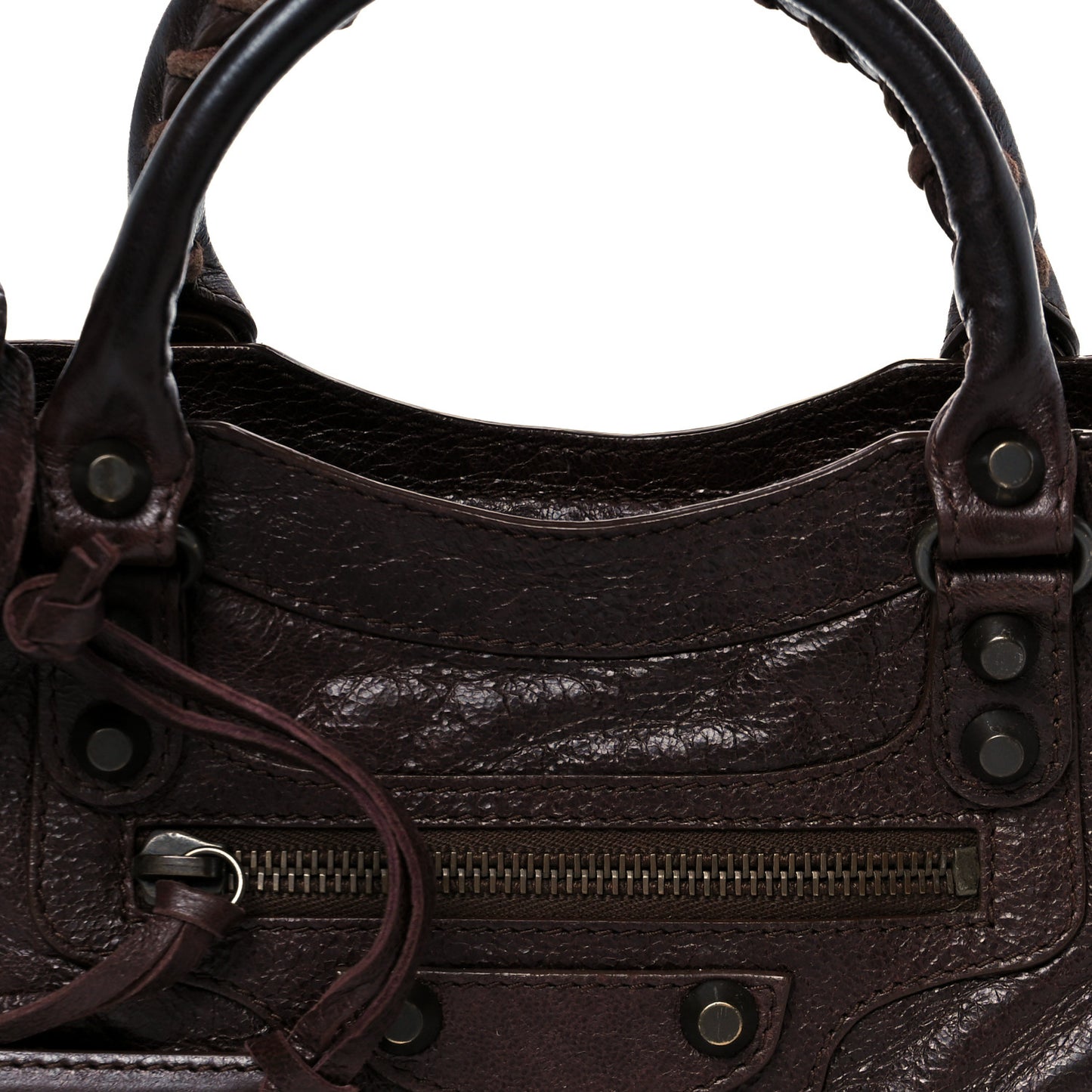 Agneau Classic Hardware Mini City Cigare Fonce