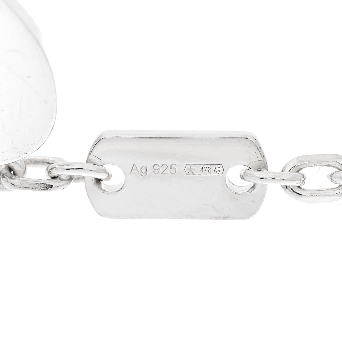 Sterling Silver Trademark Charm Bracelet
