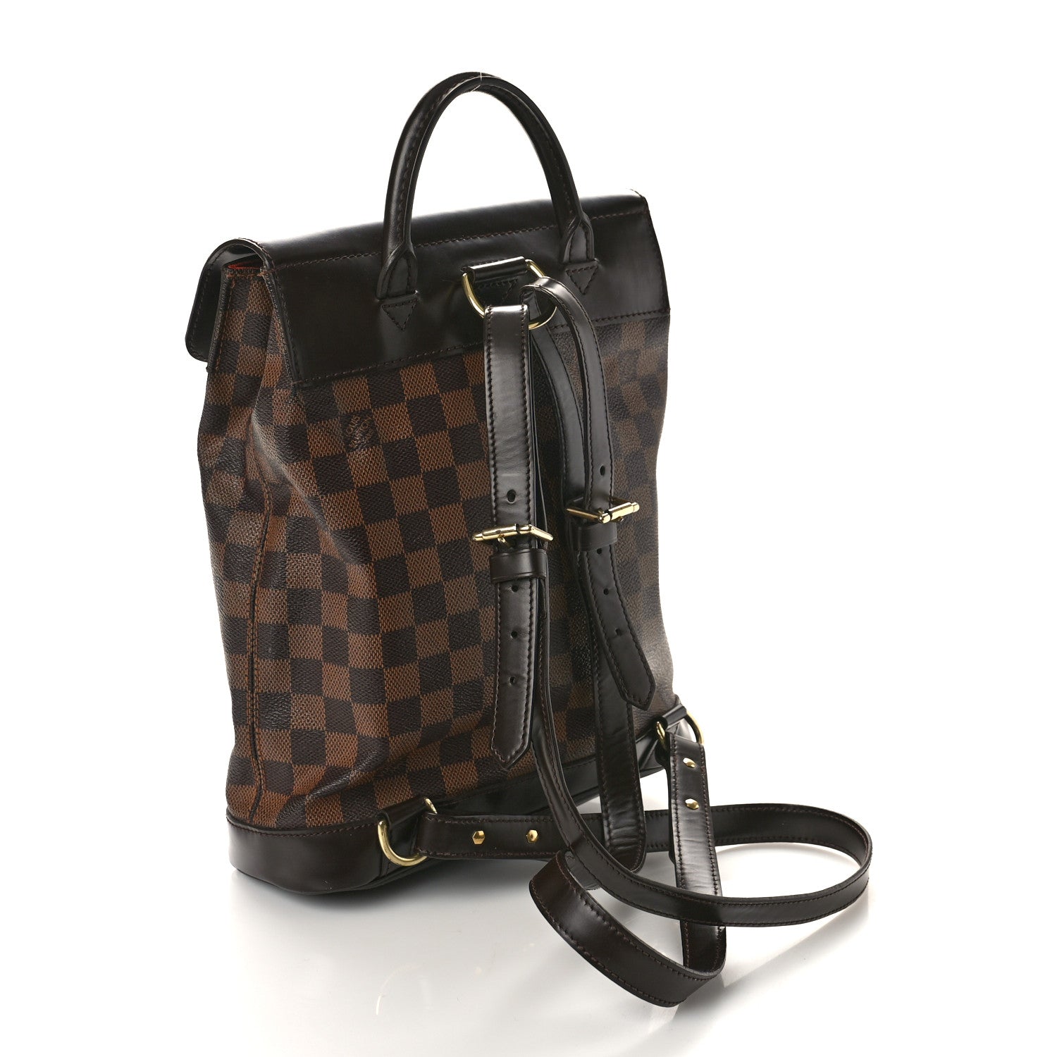 Louis Vuitton Damier Ebene Soho Backpack 3 of 8