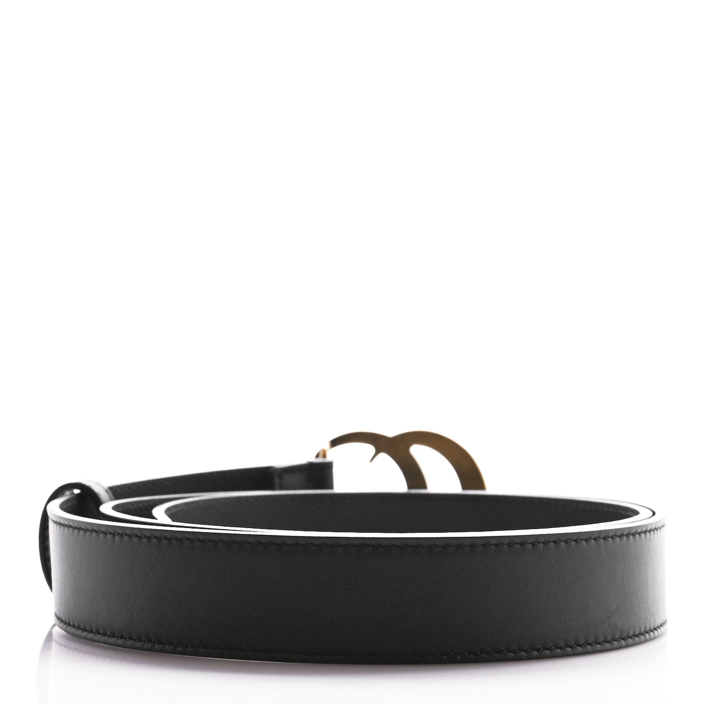 Calfskin Double G 30mm Belt 95 38 Black