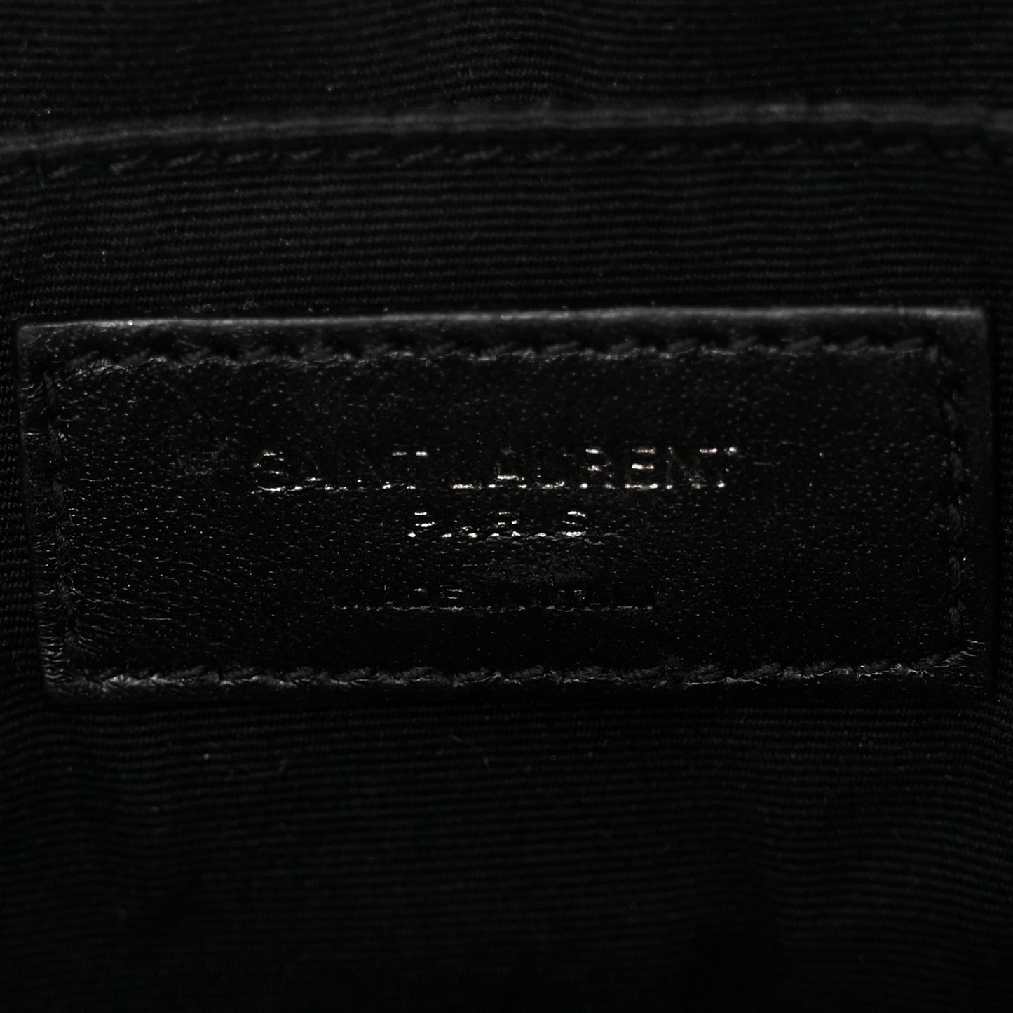 Calfskin Matelasse Monogram Lou Camera Bag Black