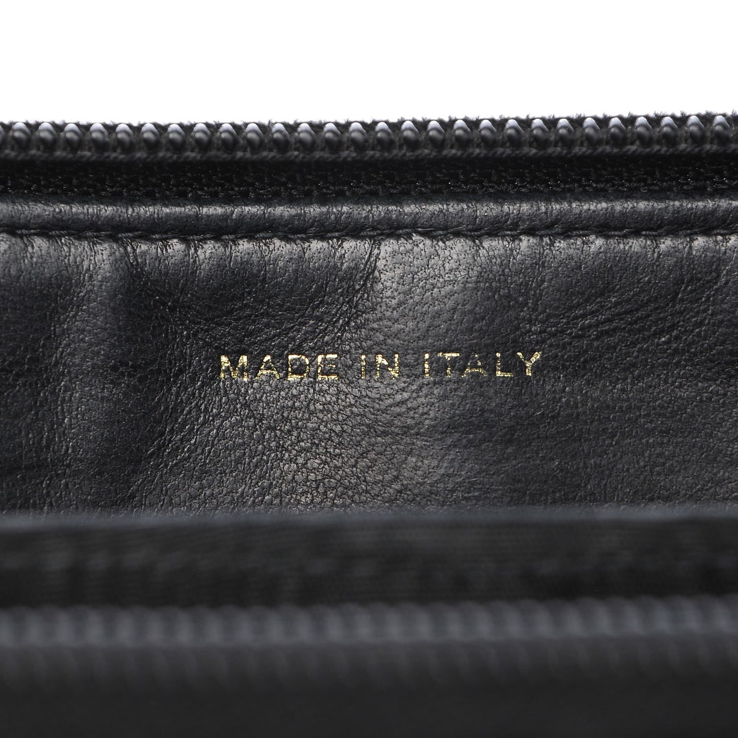 Caviar Timeless CC Zip Around Wallet Black