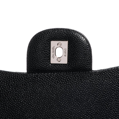 Chanel Caviar Quilted Maxi Double Flap Black 10 of 11