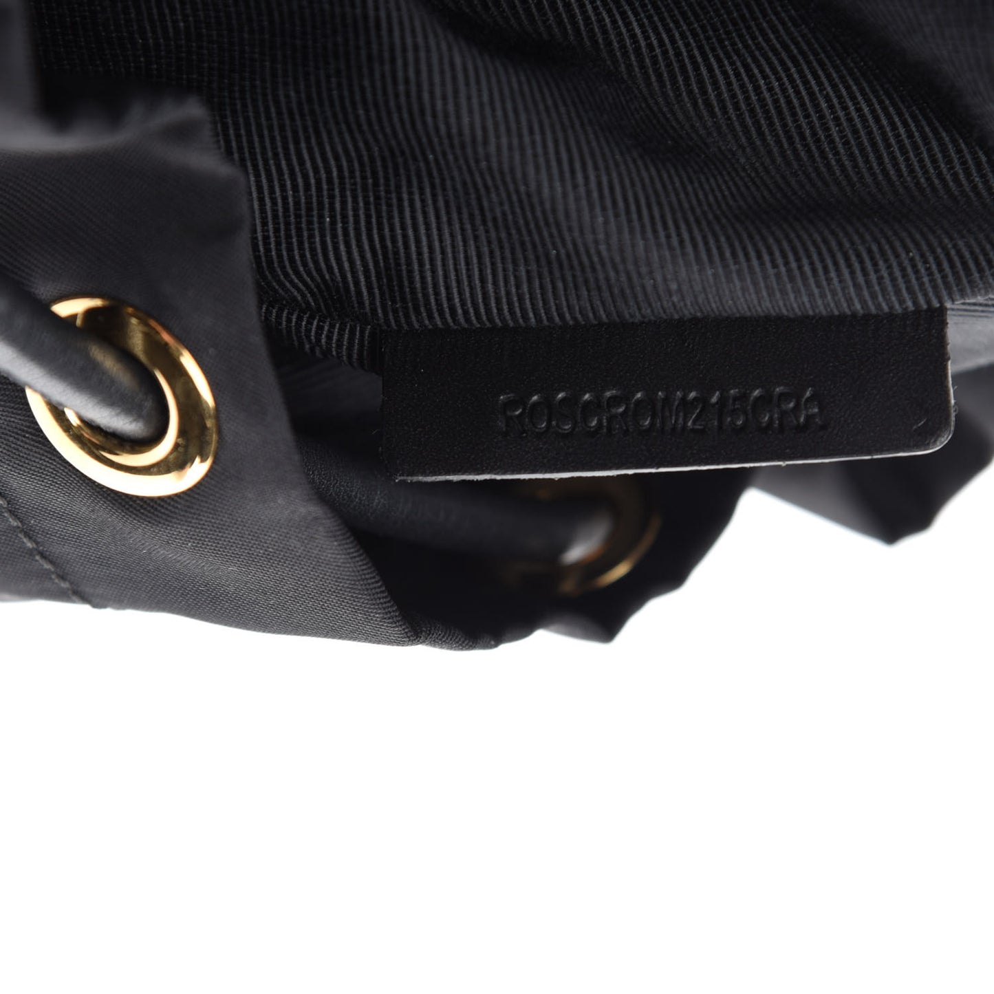 Nylon Small Rucksack Backpack Black