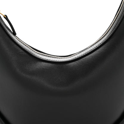 Bottega Veneta Smooth Calfskin Hula Hoop Shoulder Bag Black 8 of 13