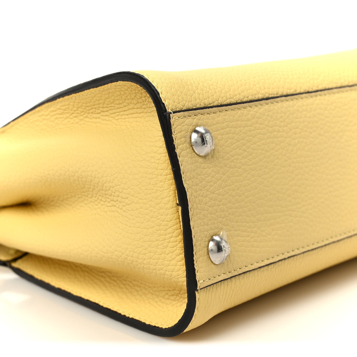 Fendi Cuoio Romano Sellerissima Mini Peekaboo Iconic Satchel Sorbetto 11 of 13