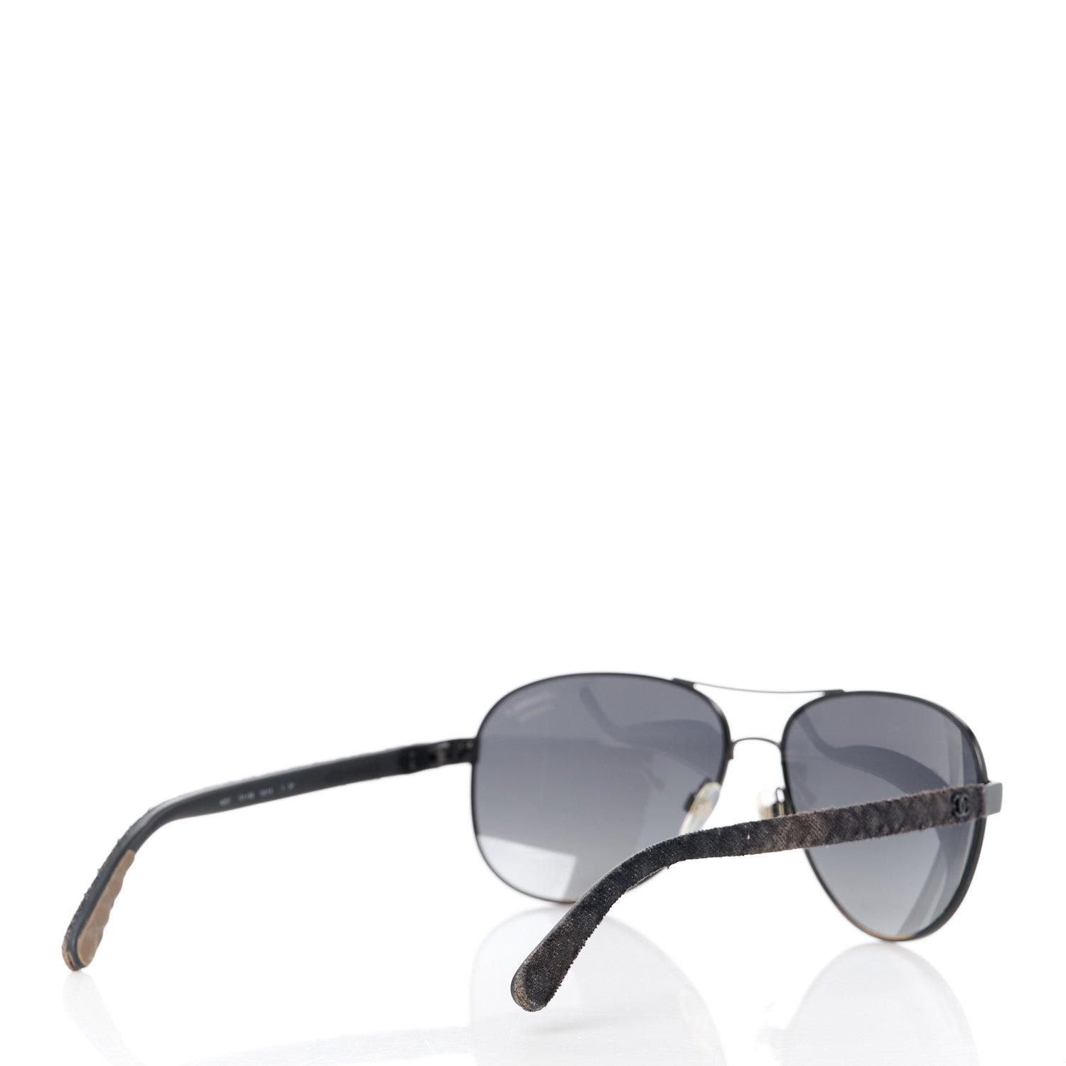 Chanel Pilot Quilting Sunglasses 4207 Black 4 of 8