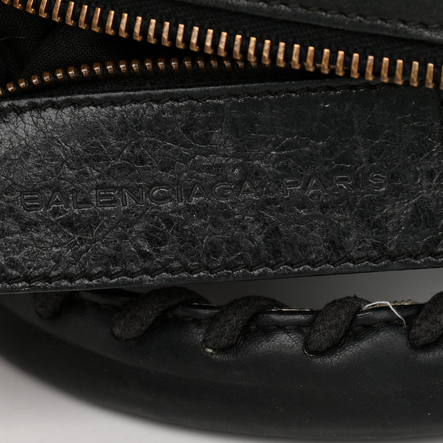 Agneau Classic Hardware Twiggy Black