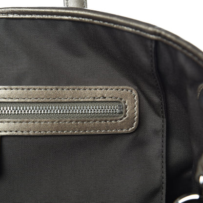 Christian Dior Coated Canvas Cannage Small Panarea Tote Grey 10 of 10