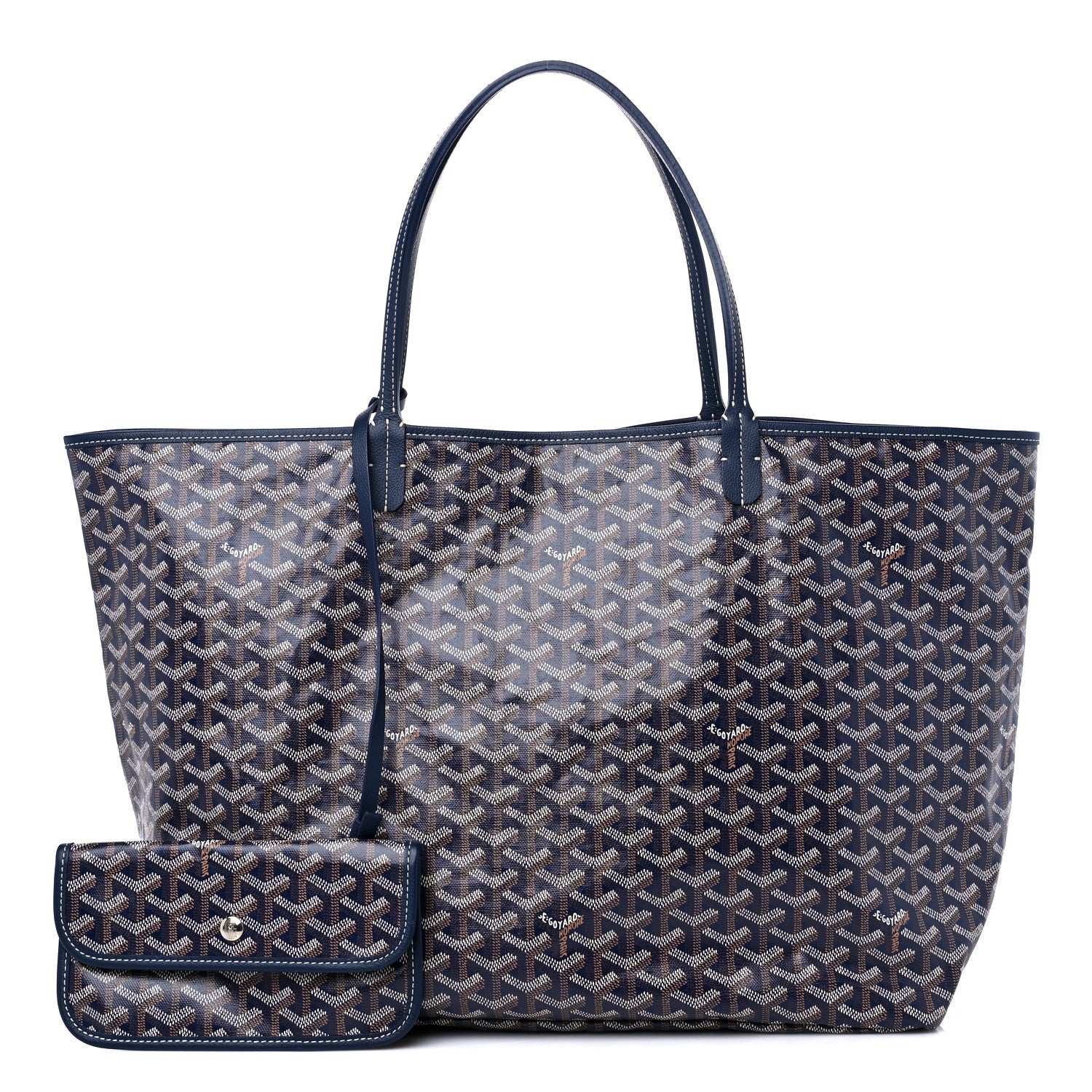 Goyard Goyardine Saint Louis GM Navy 1 of 9