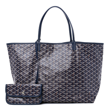 Goyard Goyardine Saint Louis GM Navy 1 of 9