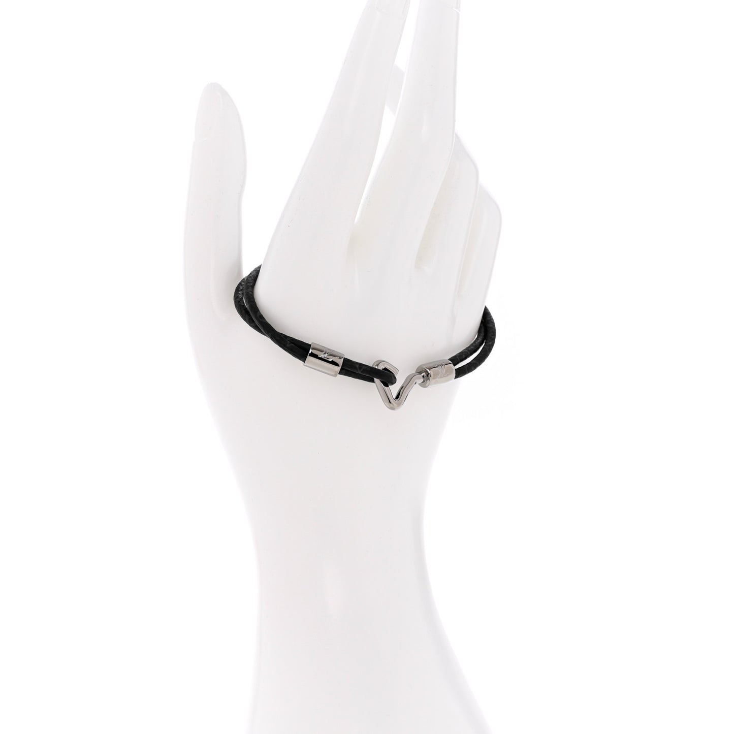 Monogram Eclipse LV Pin Bracelet 19 Grey