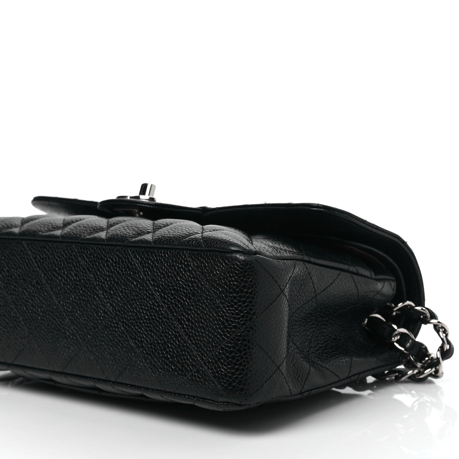 Chanel Caviar Quilted Small Double Flap Black 8 of 10