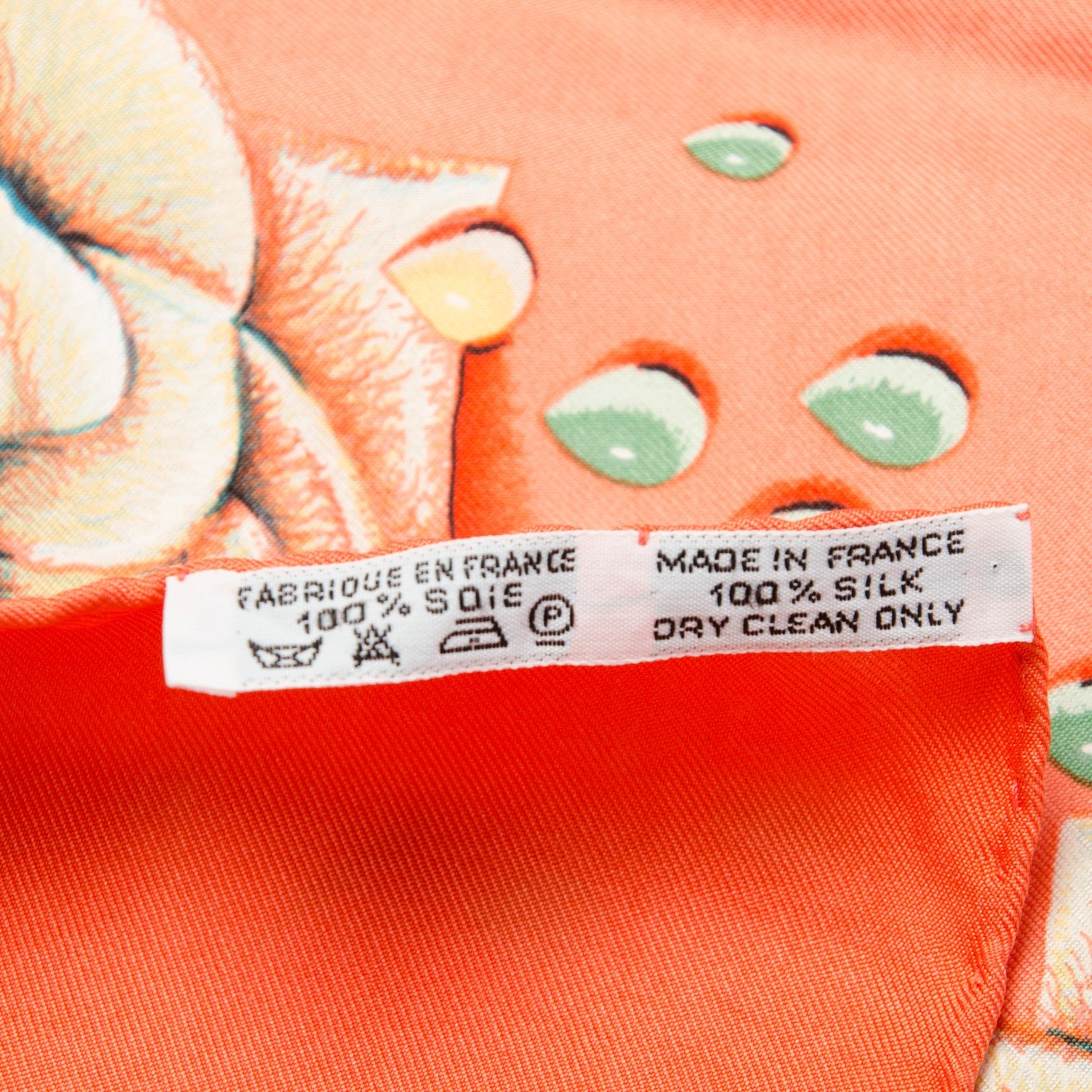 Hermes Silk La Rosee Scarf 90 5 of 5