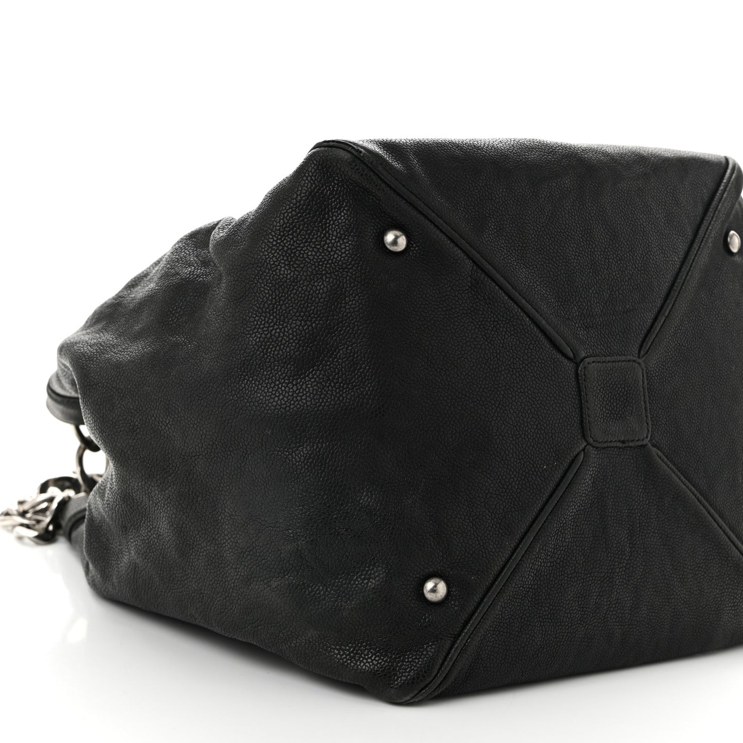 Caviar CC Shoulder Bag Black