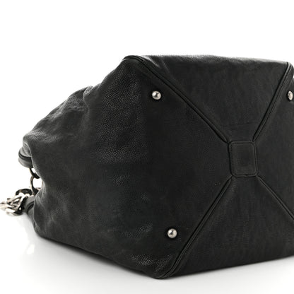 Chanel Caviar CC Shoulder Bag Black 9 of 12