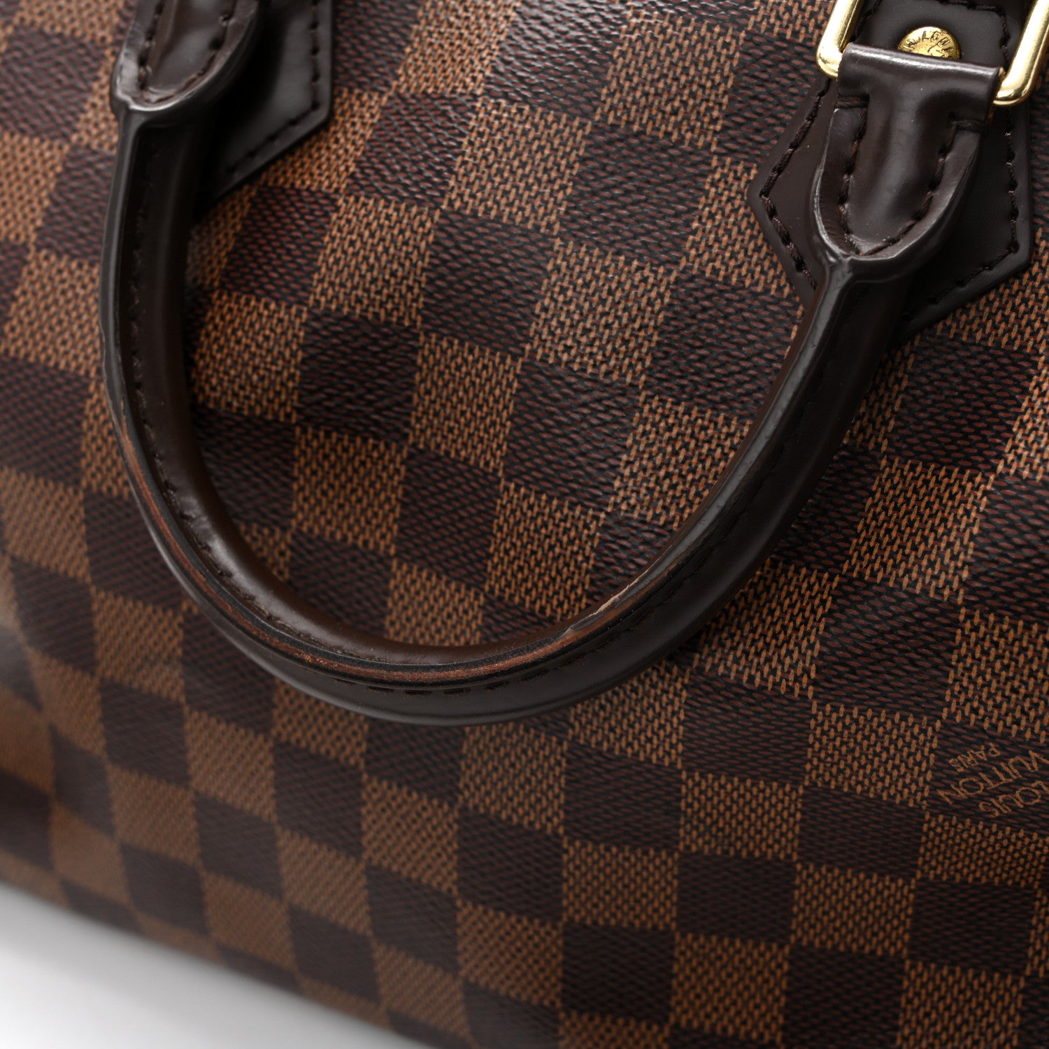 Louis Vuitton Damier Ebene Speedy Bandouliere 25 14 of 14