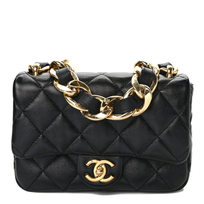 Chanel Lambskin Quilted Small Funky Town Flap Black 1 of 10