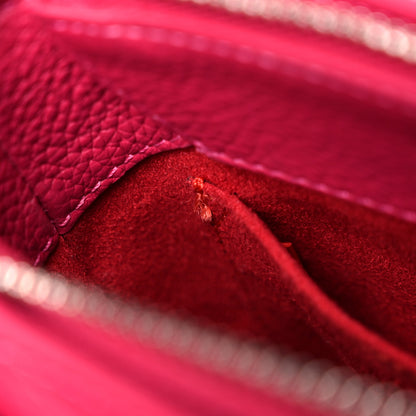 Christian Louboutin Calfskin Small Triloubi Embroidered Studded Chain Bag Pink 12 of 13