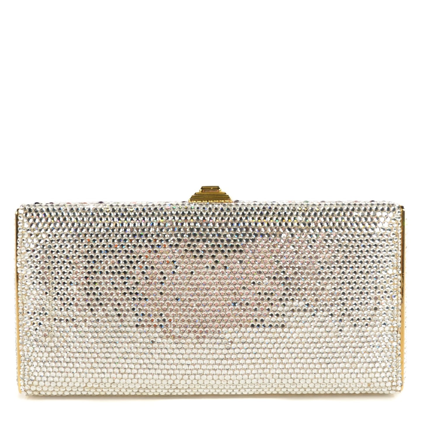 Swarovski Crystal Gemstone Minaudiere Clutch