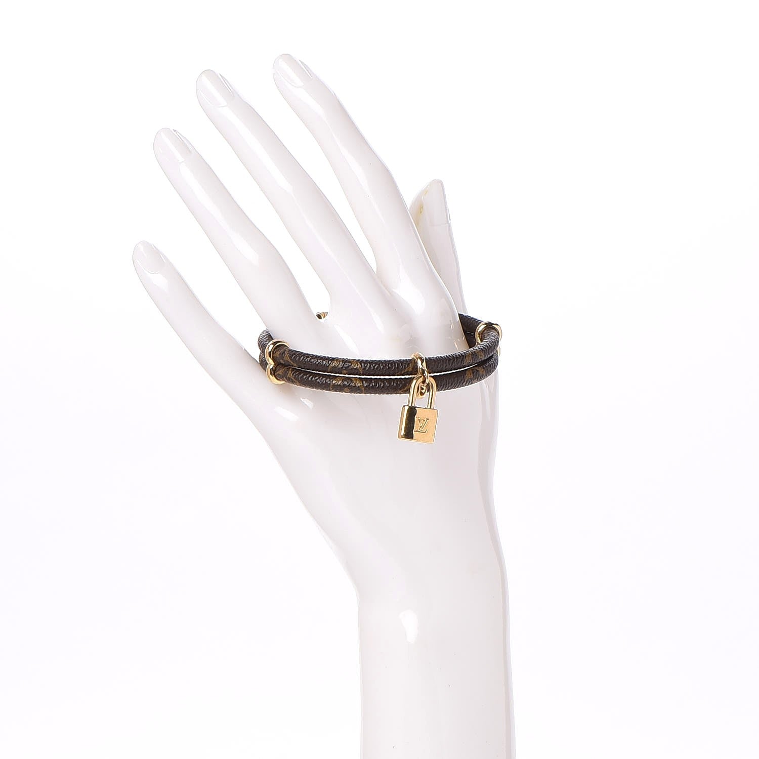 Louis Vuitton Monogram Keep It Twice Bracelet 19 2 of 4