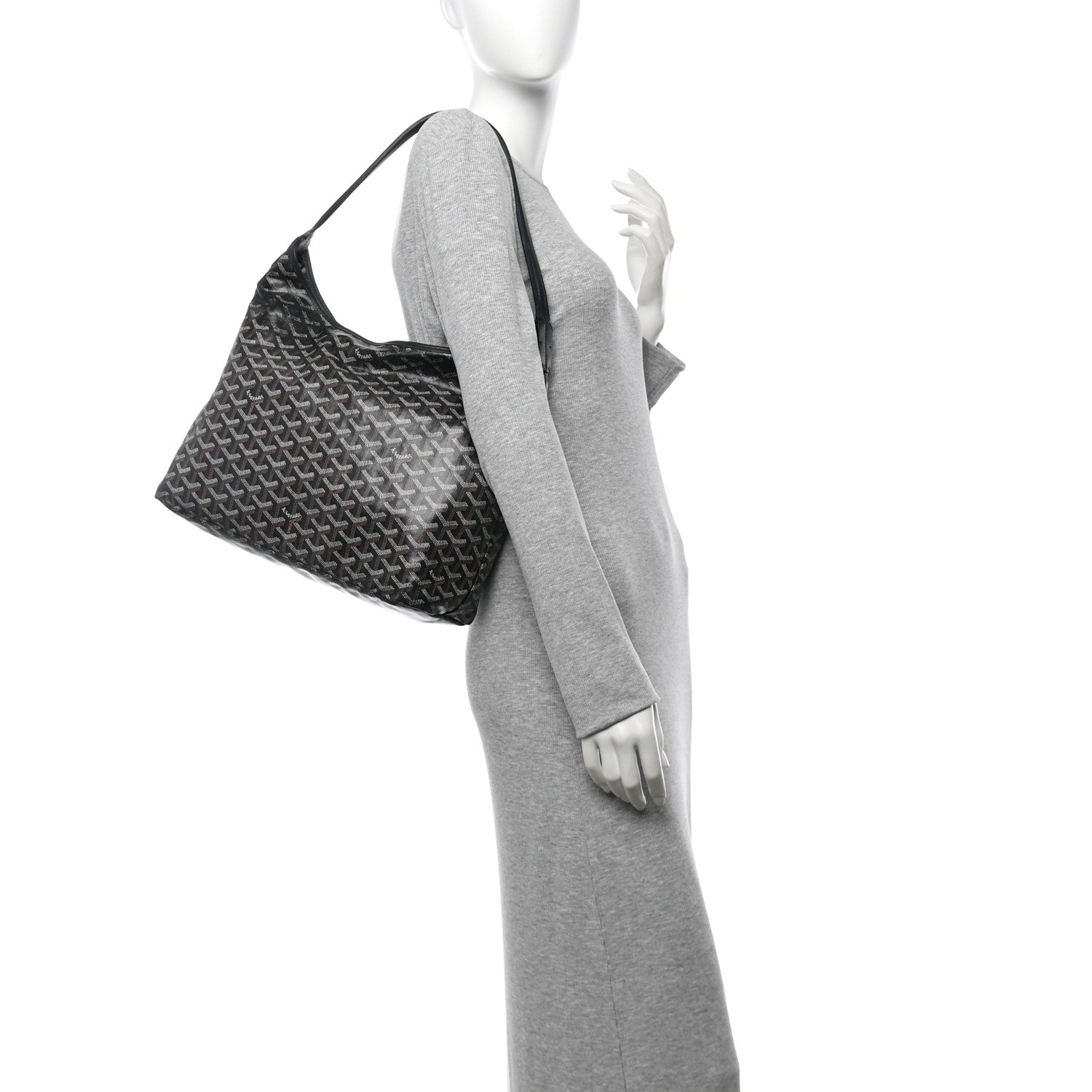 Goyard Goyardine Boheme Hobo Black 2 of 13