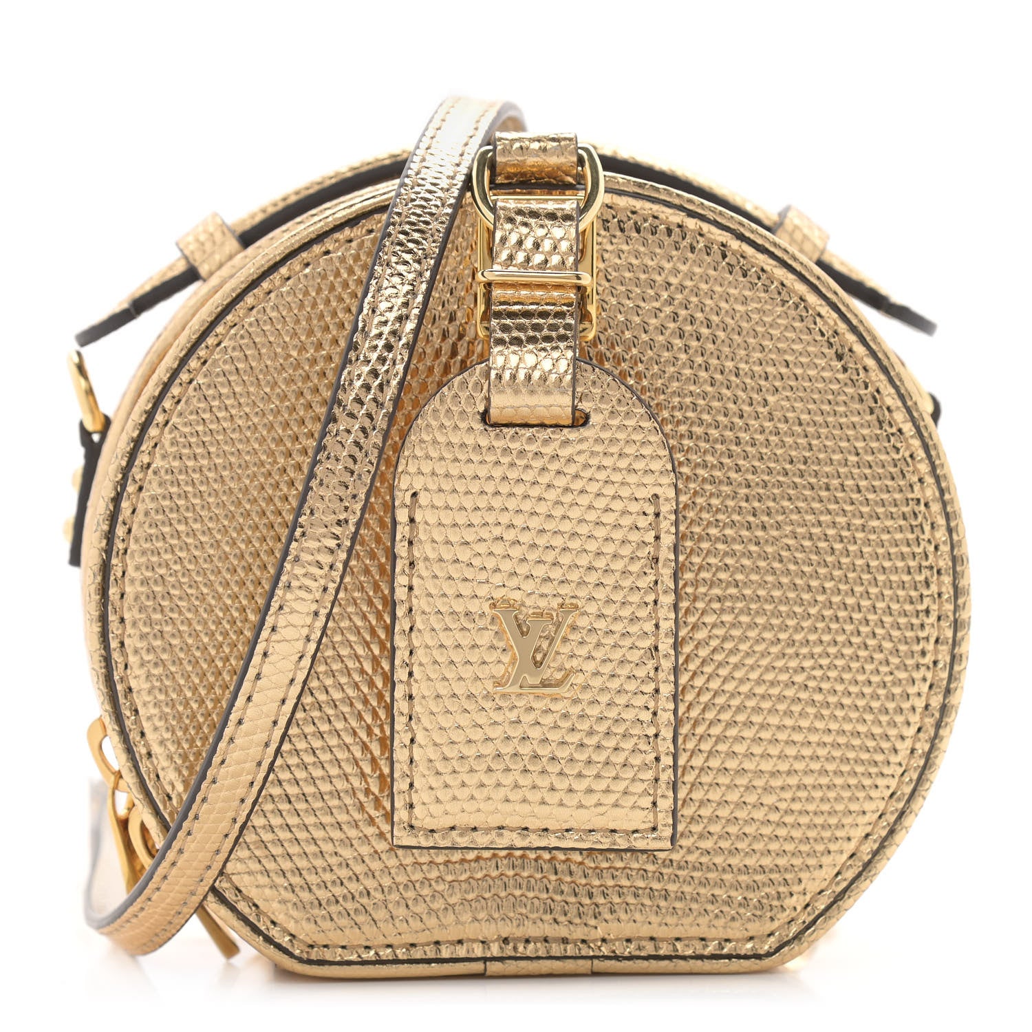 Louis Vuitton Lizard Mini Boite Chapeau Gold 1 of 11